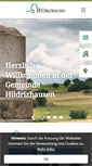 Mobile Screenshot of hildrizhausen.de